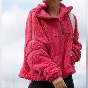 🐢 FP Movement Free People Nantucket Fleece Pullover Size XL